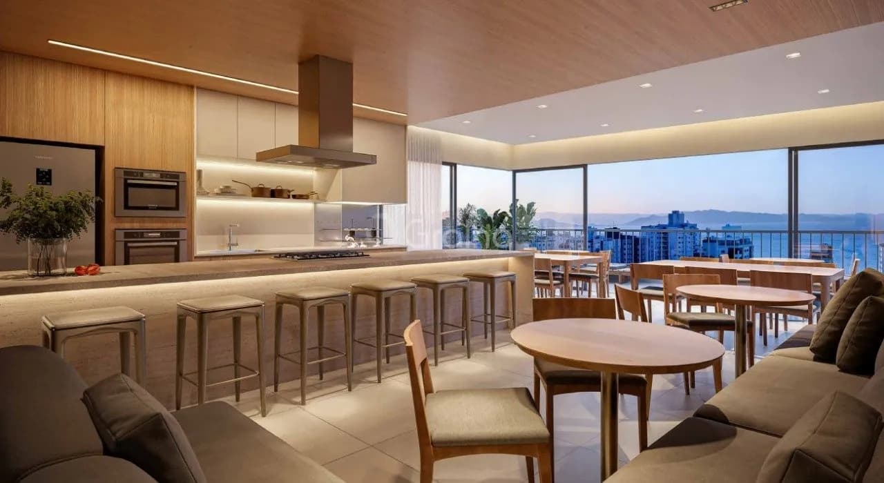 Apartamento para venda com 1 dormitório, em Centro com 42 m² — foto 4