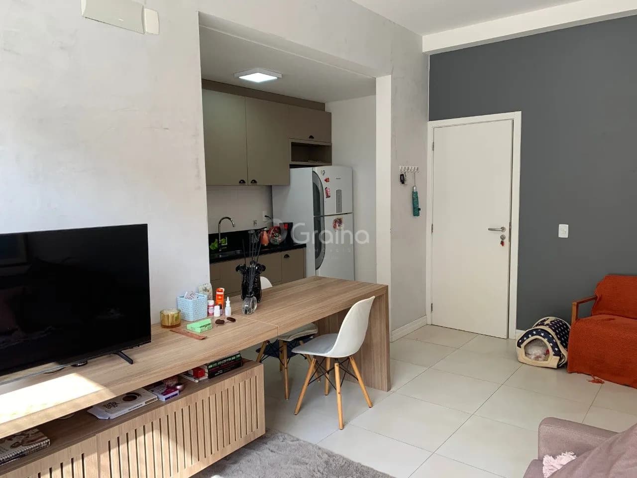 Apartamento para venda com 1 dormitório, em Centro com 47 m² — foto 2