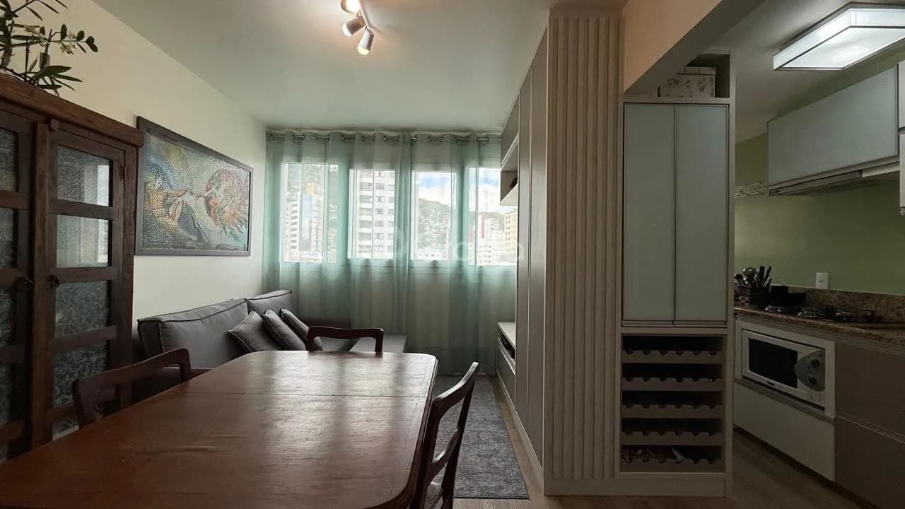 Apartamento para venda com 1 dormitório, em Centro com 42 m² — foto 4