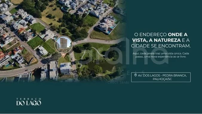 Apartamento para venda com 2 dormitórios em Pedra Branca com 83 m² — foto 2