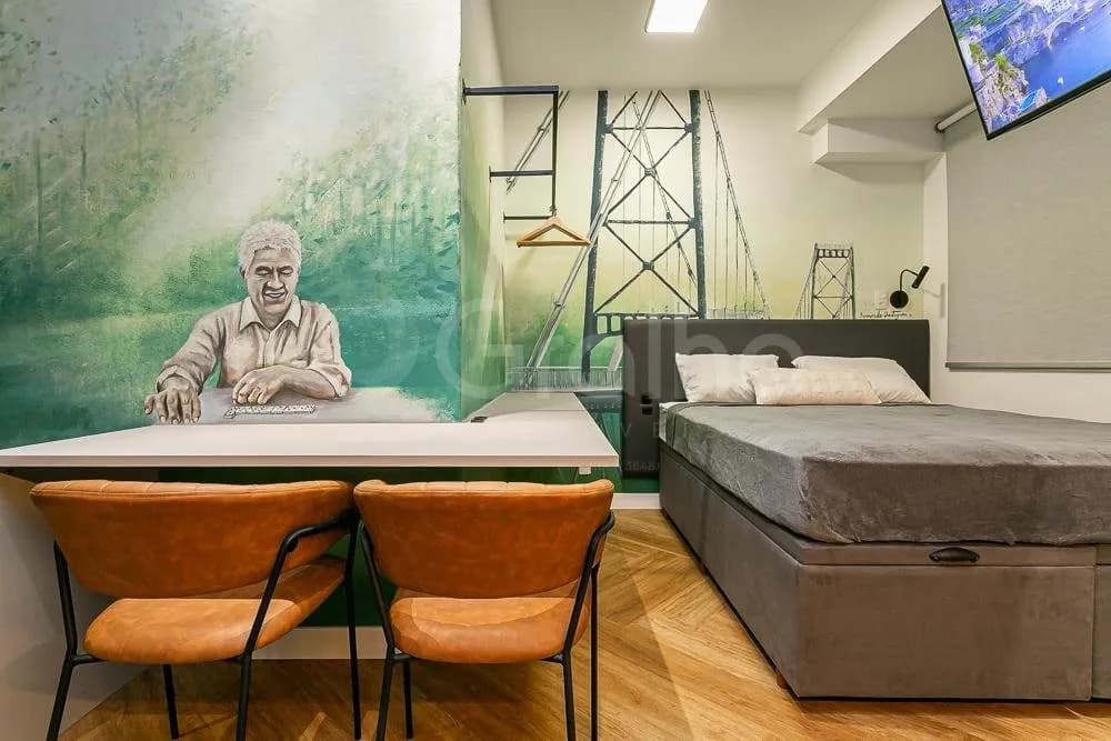 Estúdio para venda com 1 dormitório, em Centro com 21 m² — foto principal