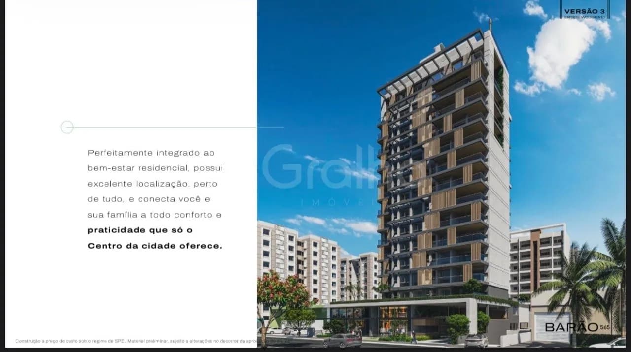 Apartamento para venda com 3 dormitórios em Centro com 127 m² — foto 2