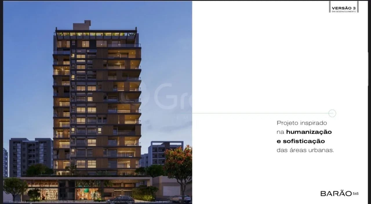 Apartamento para venda com 3 dormitórios em Centro com 127 m² — foto 3