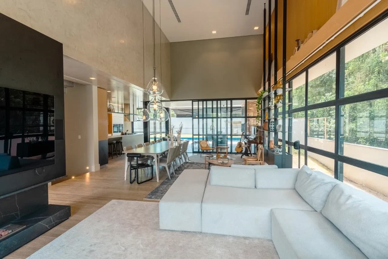 Casa de condomínio para venda com 4 dormitórios em Cacupé com 615 m² — foto 2