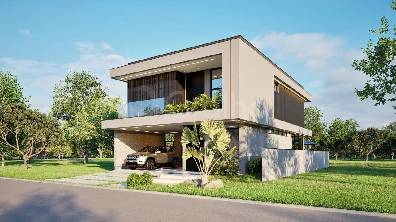 Casa de condomínio para venda com 3 dormitórios em Pedra Branca com 291 m² — foto 2