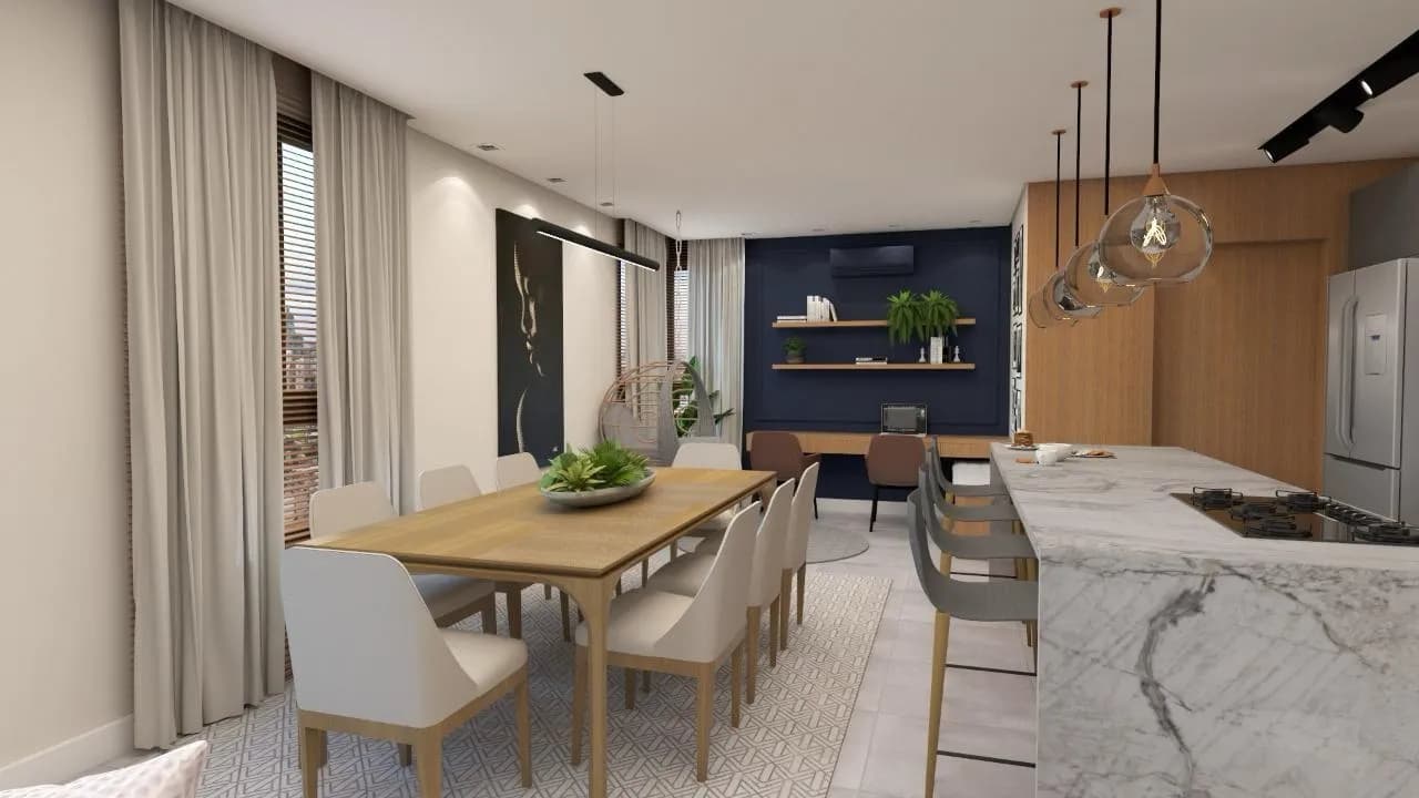 Apartamento para venda com 3 dormitórios em Pedra Branca com 140 m² — foto 4