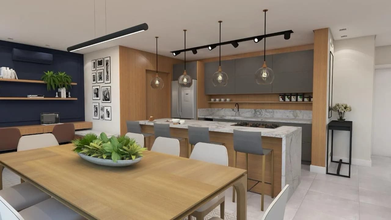 Apartamento para venda com 3 dormitórios em Pedra Branca com 140 m² — foto 5