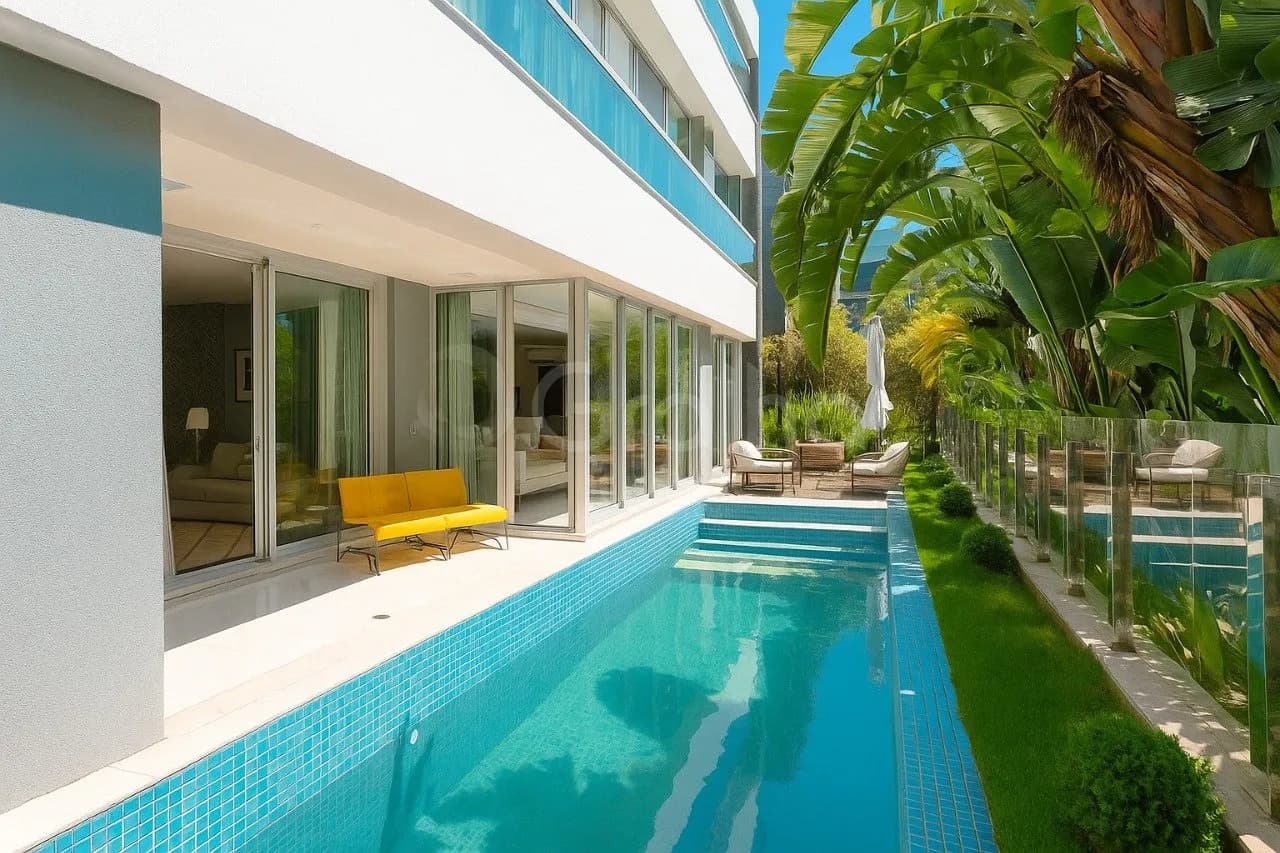 Apartamento garden para venda com 3 dormitórios em Jurerê Internacional com 417 m² — foto principal
