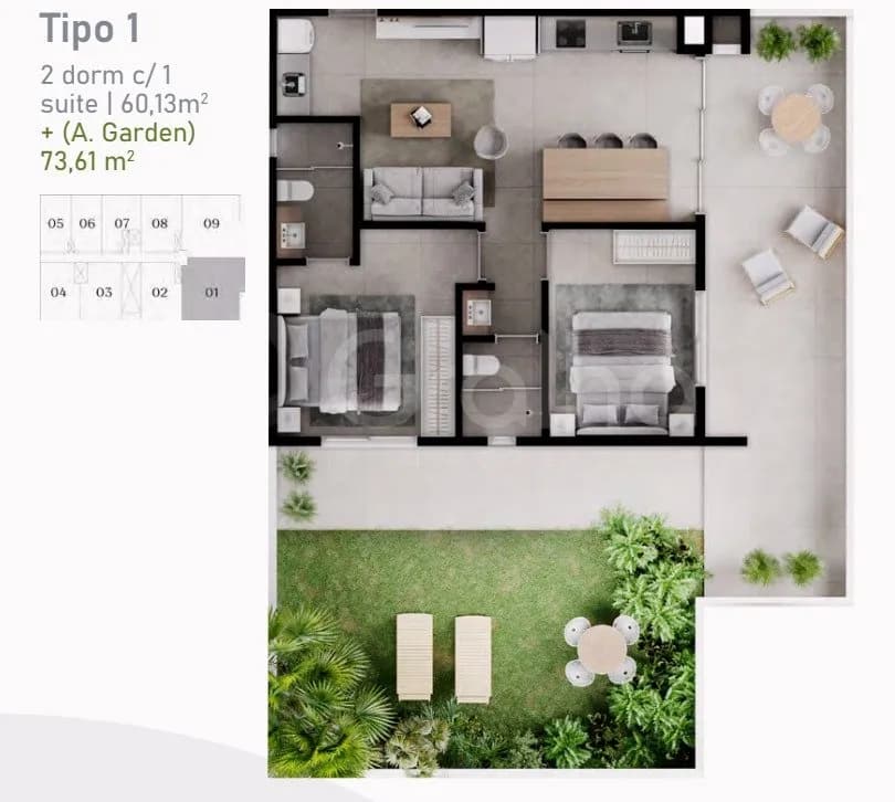 Apartamento para venda com 2 dormitórios em Canasvieiras com 133 m² — foto 5