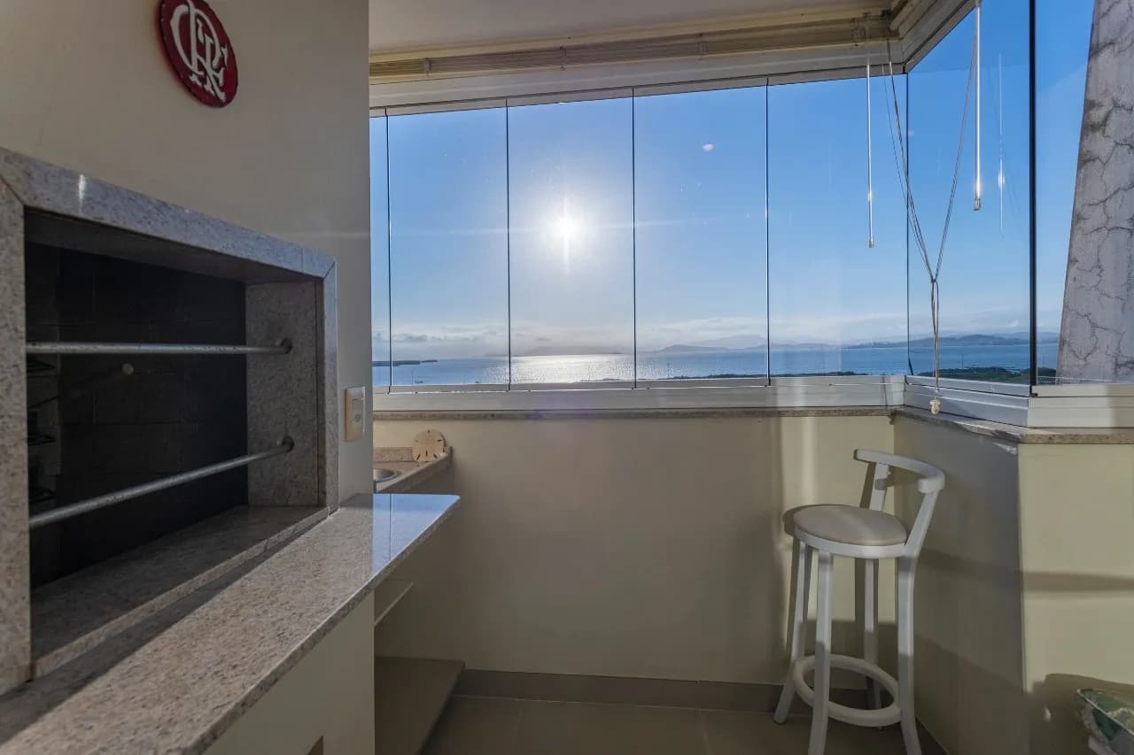 Apartamento para venda com 3 dormitórios em Costeira Do Pirajubae com 77 m² — foto 4
