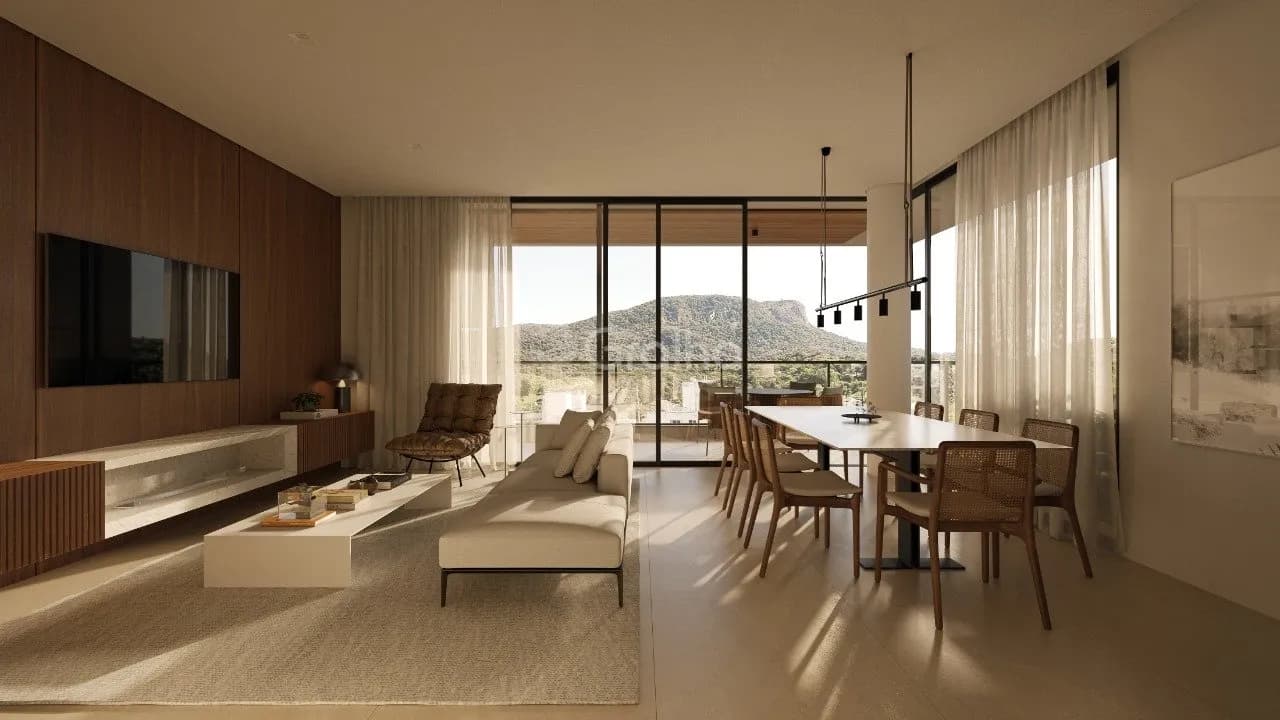 Apartamento para venda com 3 dormitórios em Pedra Branca com 121 m² — foto principal