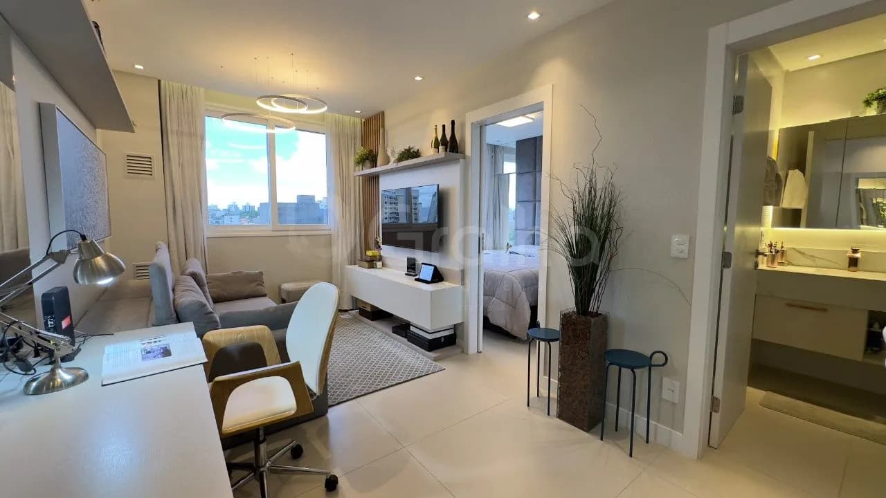 Estúdio para venda com 1 dormitório, em Centro com 41 m² — foto principal