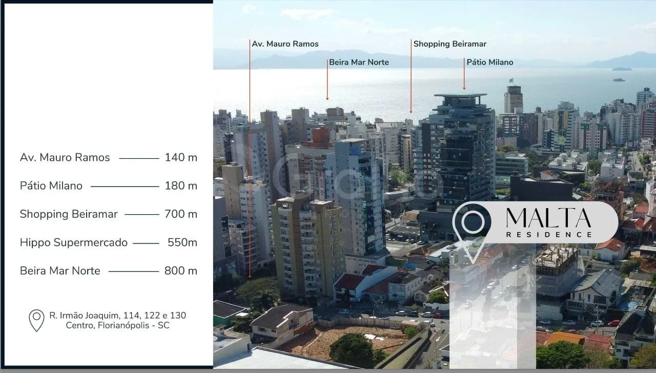 Apartamento para venda com 2 dormitórios em Centro com 69 m² — foto 2