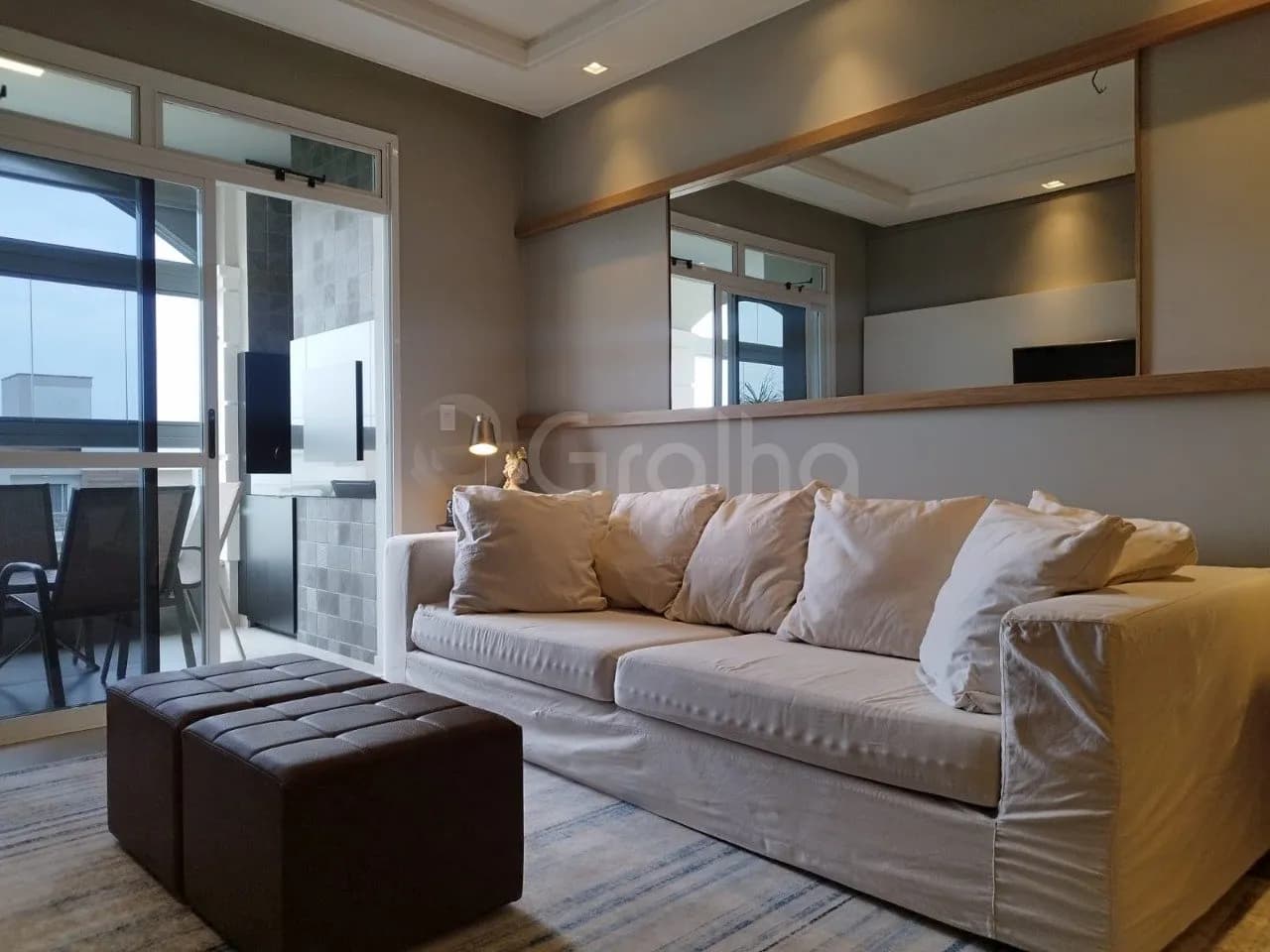 Apartamento para venda com 3 dormitórios em Jurerê Internacional com 112 m² — foto principal