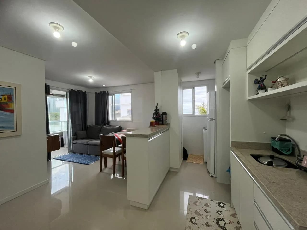 Apartamento para venda com 2 dormitórios em Pântano Do Sul com 63 m² — foto 4