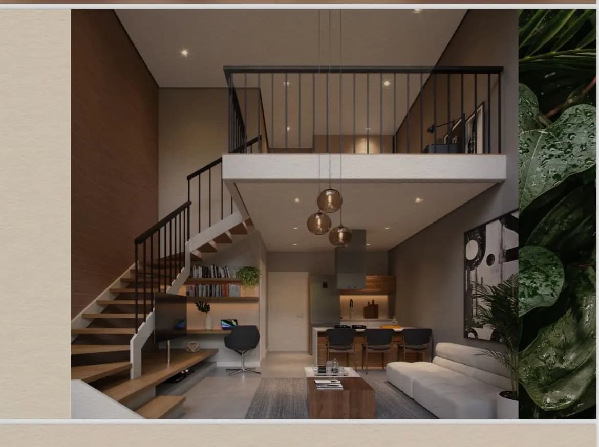 Loft para venda com 1 dormitório, em Campeche com 56 m² — foto principal
