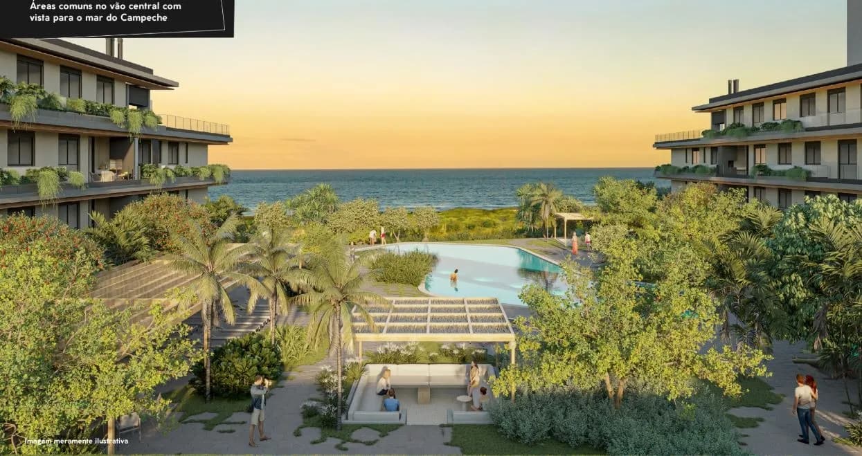 Apartamento para venda com 2 dormitórios em Campeche com 73 m² — foto principal