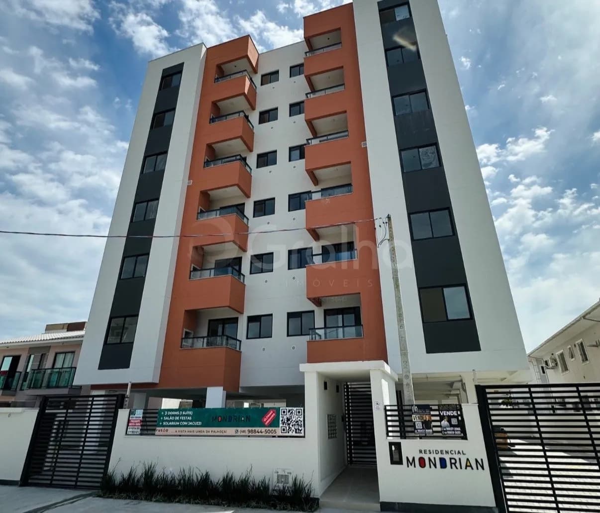 Apartamento para venda com 3 dormitórios em Nova Palhoca com 69 m² — foto 3
