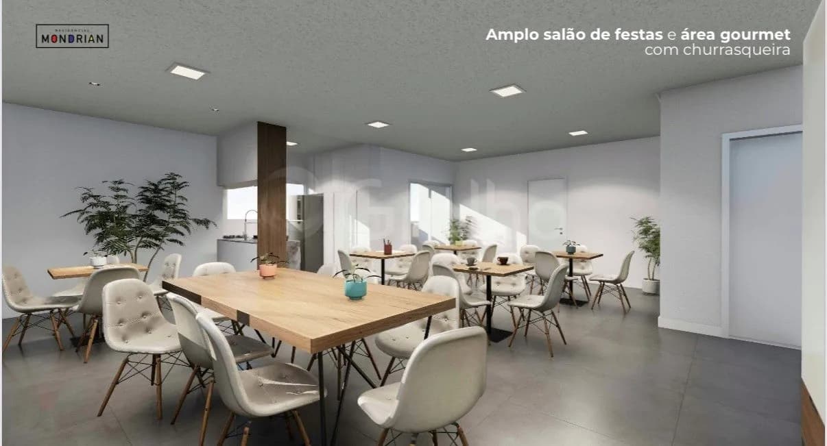 Apartamento para venda com 3 dormitórios em Nova Palhoca com 69 m² — foto 4
