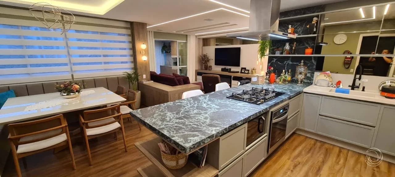Apartamento para venda com 3 dormitórios em Centro com 165 m² — foto 2