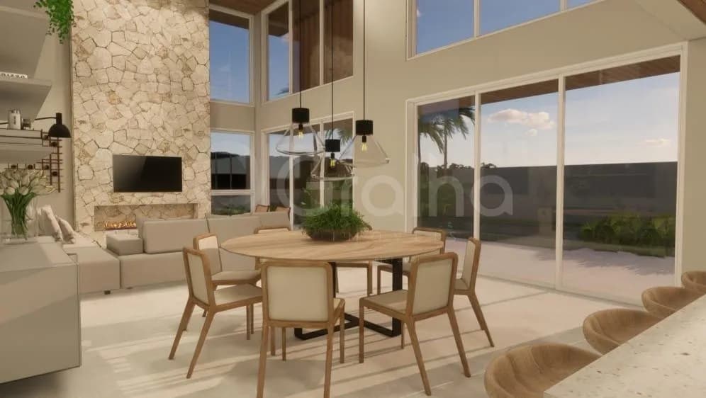 Casa de condomínio para venda com 4 dormitórios em Campeche com 360 m² — foto 2