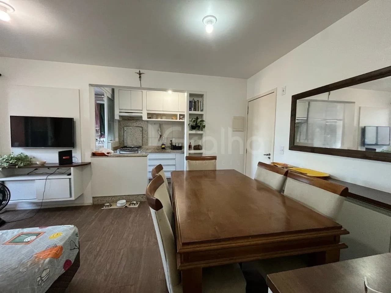 Apartamento para venda com 3 dormitórios em Ribeirão da Ilha com 69 m² — foto principal