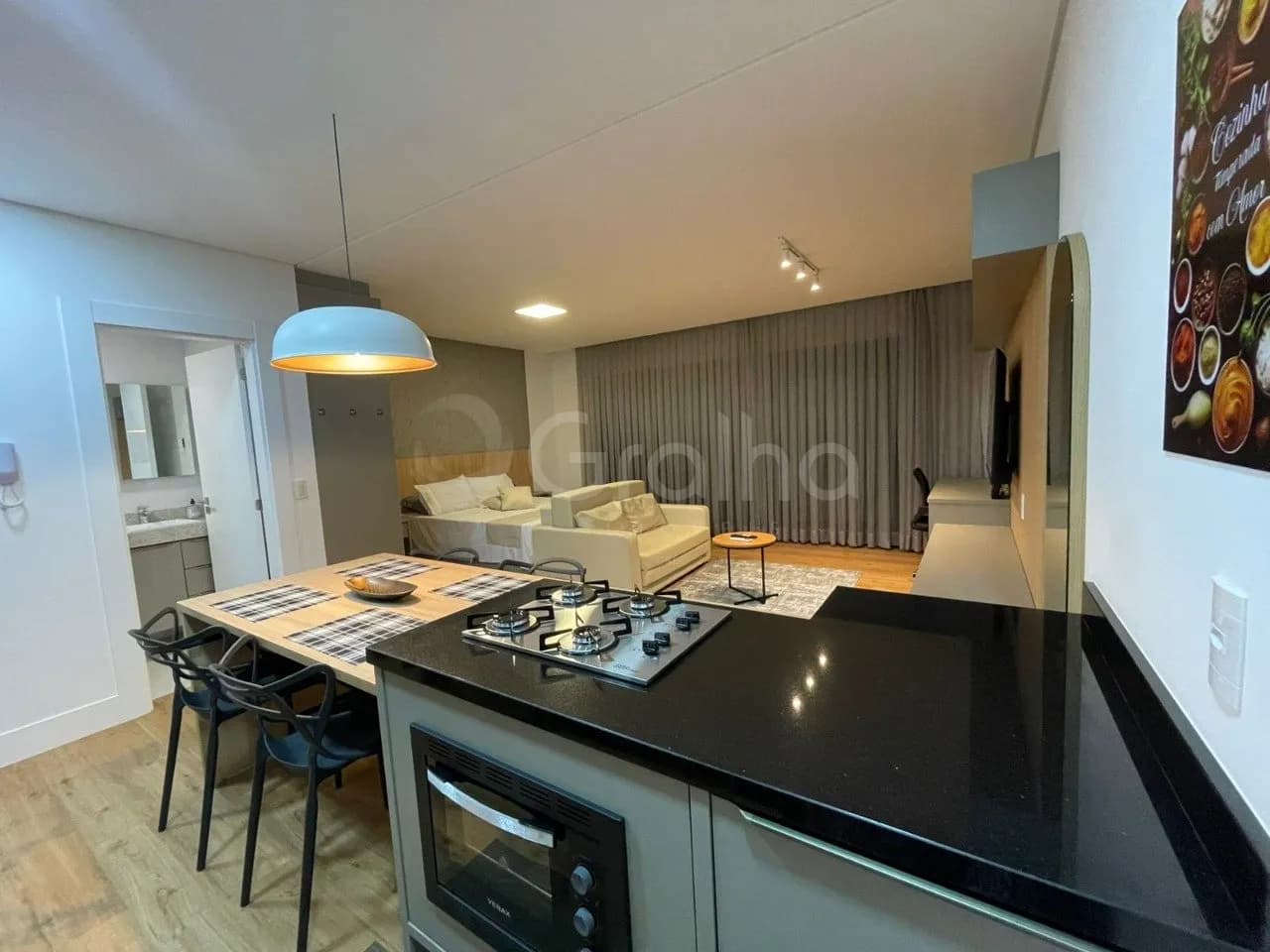 Estúdio para venda com 1 dormitório, em Saco Grande com 48 m² — foto 2