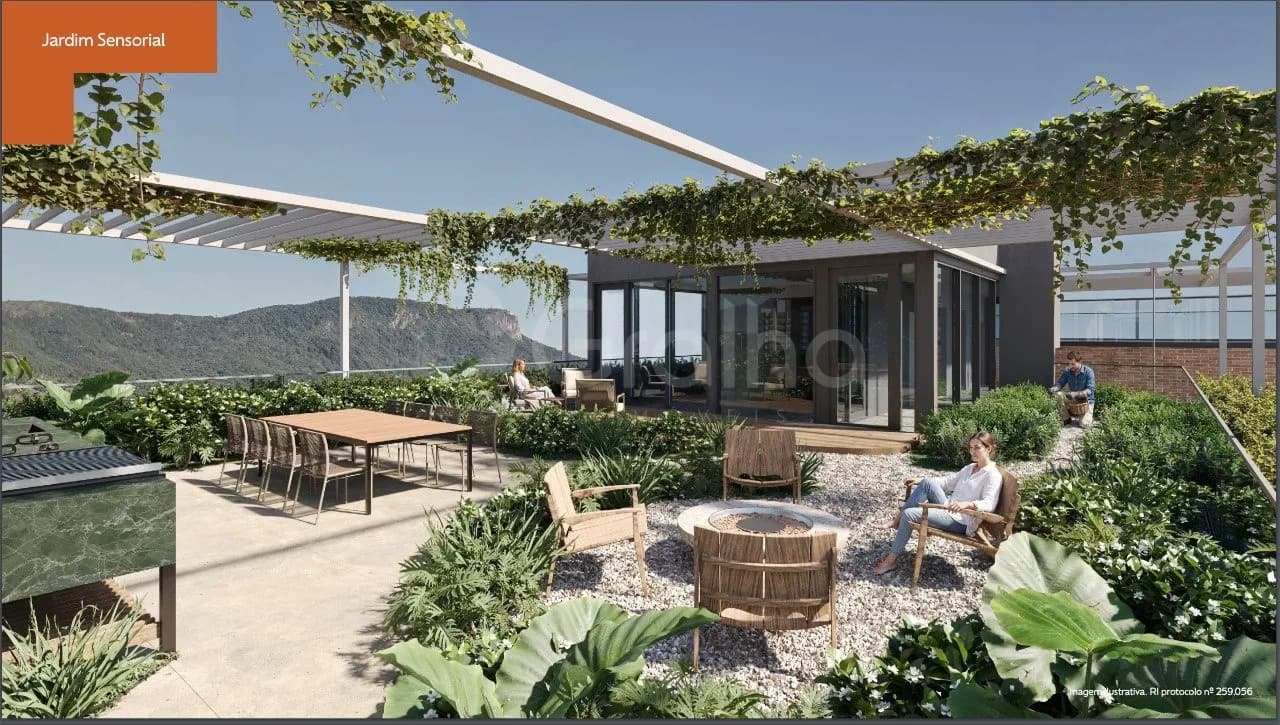 Estúdio para venda com 1 dormitório, em Pedra Branca com 34 m² — foto 2