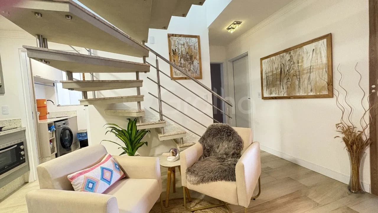 Apartamento duplex para venda com 3 dormitórios em Ingleses Do Rio Vermelho com 133 m² — foto 3