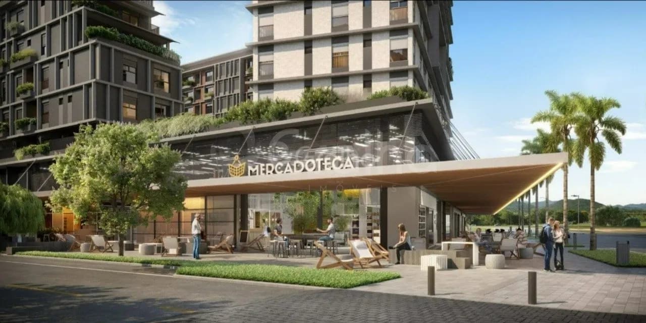 Apartamento para venda com 1 dormitório, em Pedra Branca com 35 m² — foto 2