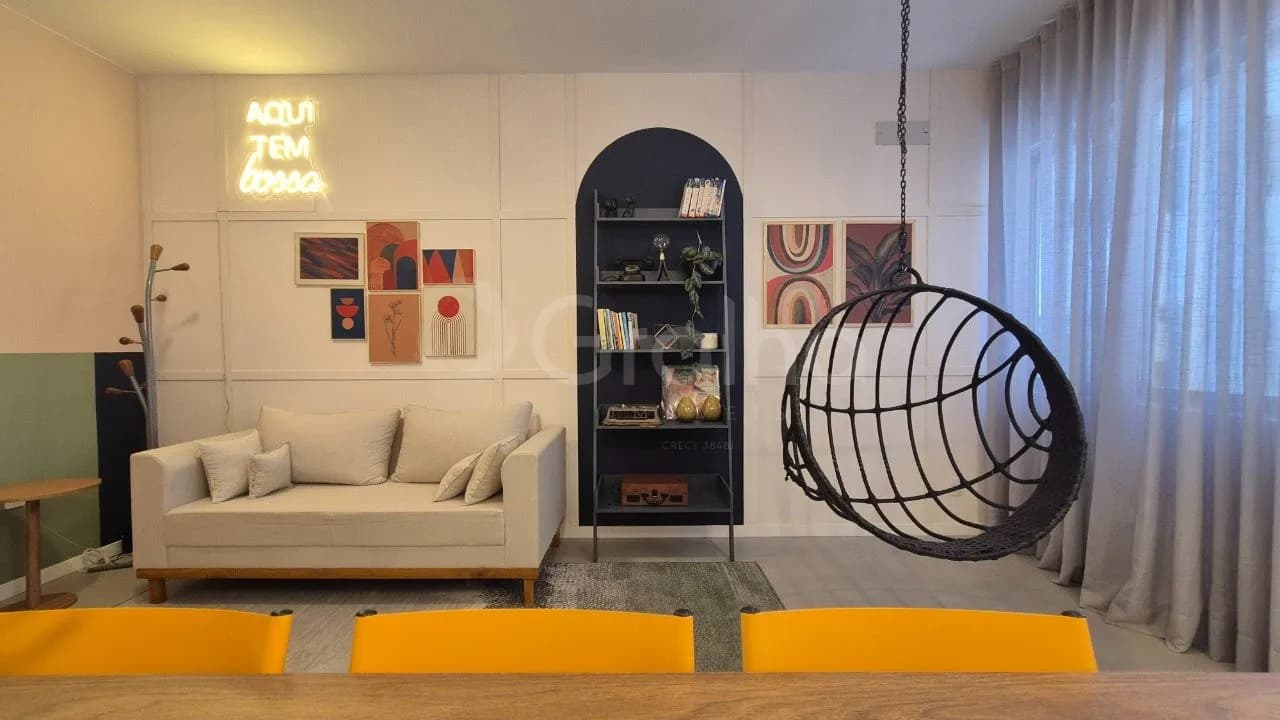 Apartamento para venda com 1 dormitório, em Centro com 47 m² — foto 3
