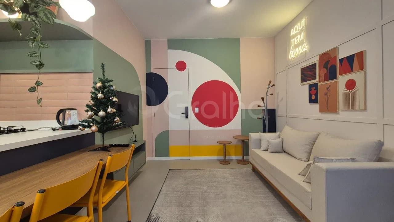 Apartamento para venda com 1 dormitório, em Centro com 47 m² — foto 4