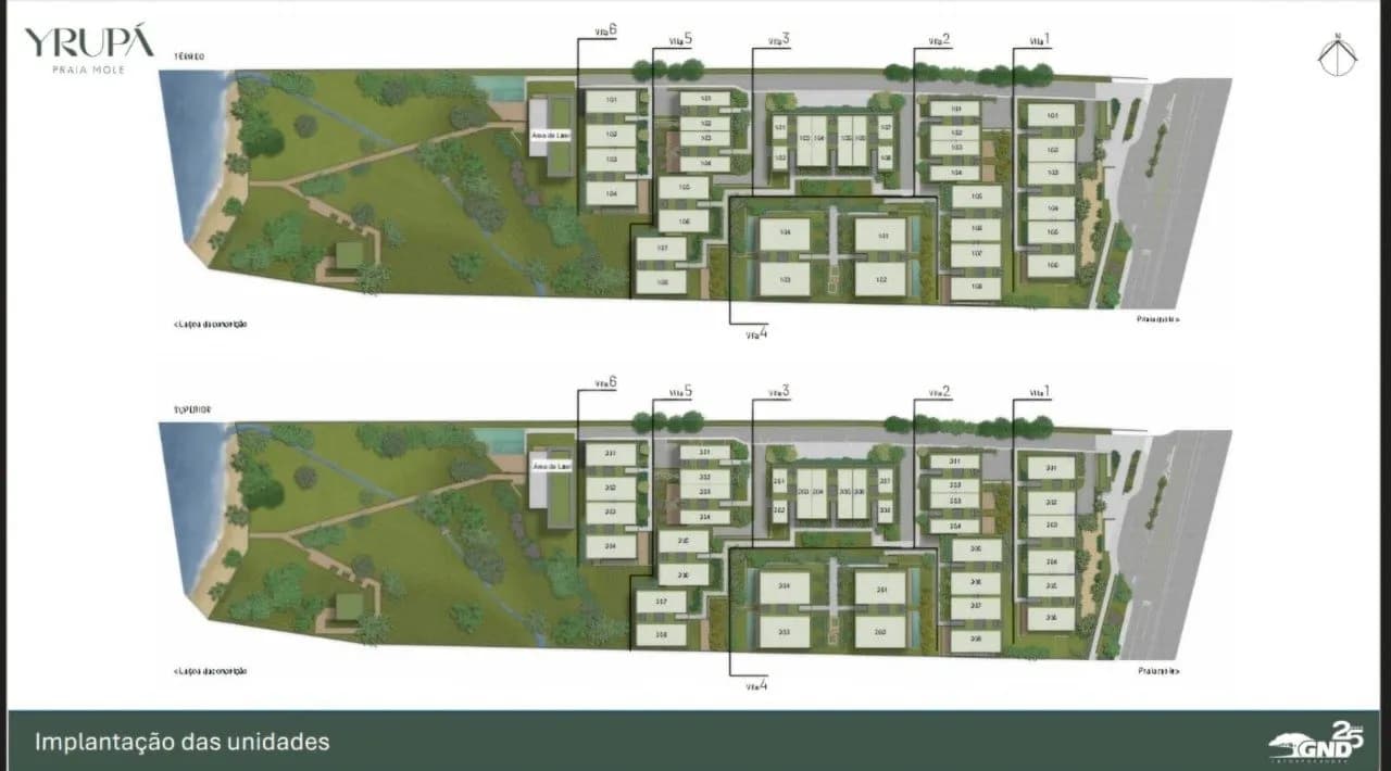 Apartamento para venda com 3 dormitórios em Praia Mole com 177 m² — foto 3