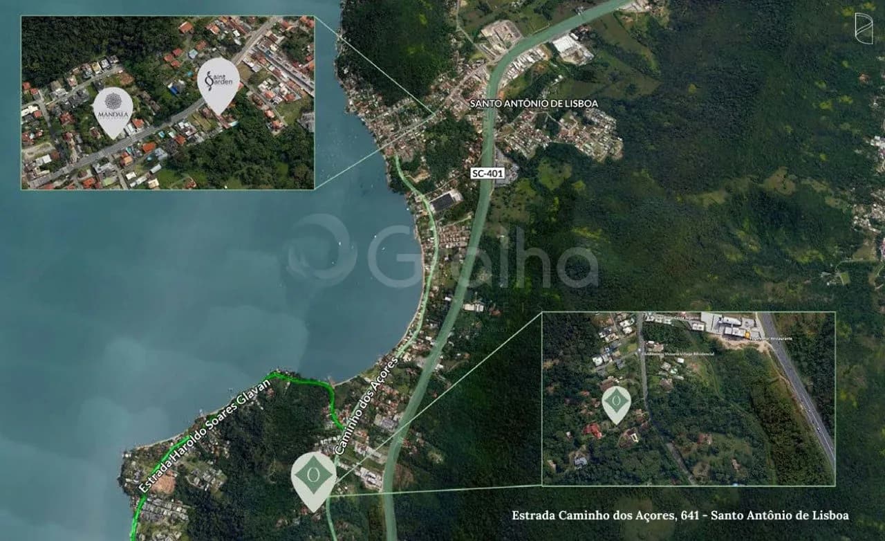 Estúdio para venda com 1 dormitório, em Santo Antônio de Lisboa com 26 m² — foto 2