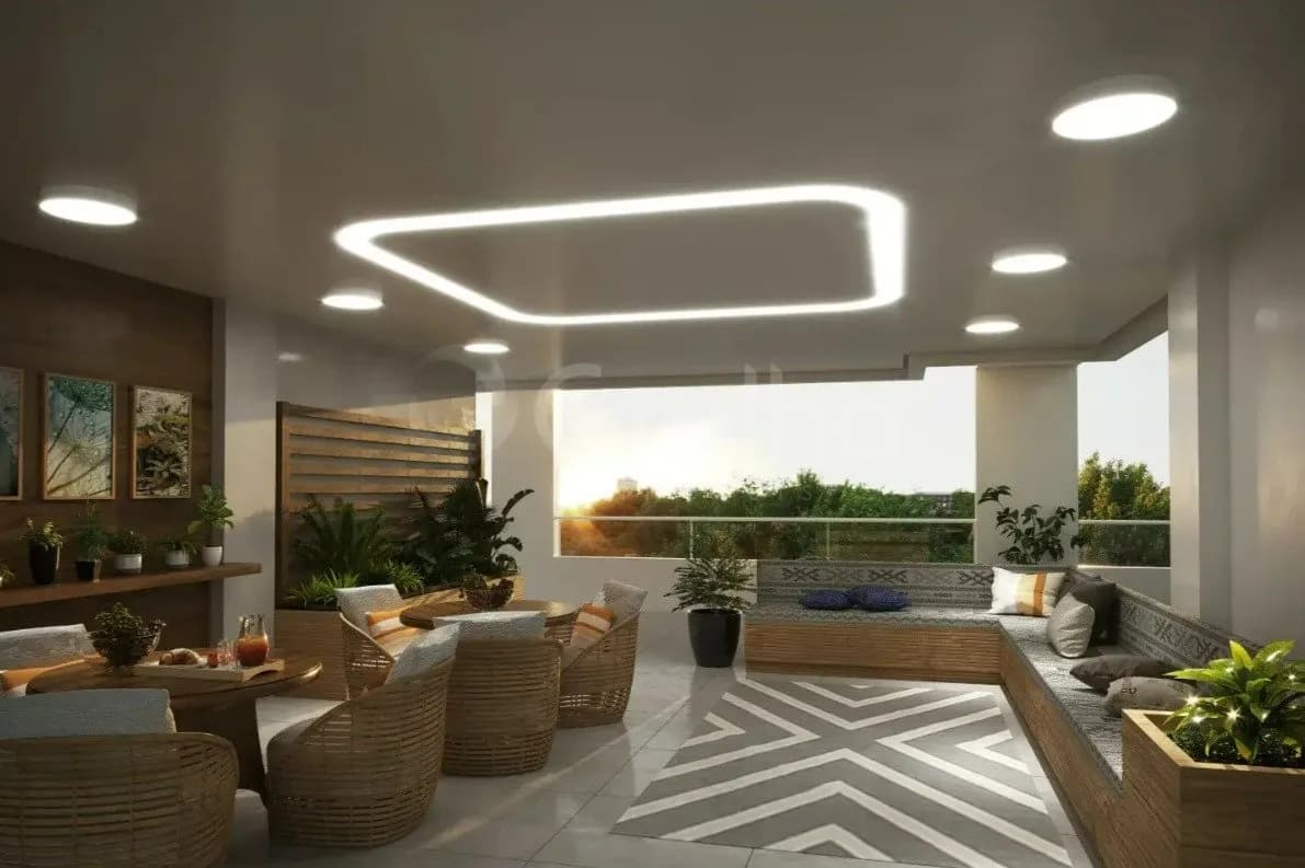 Apartamento para venda com 3 dormitórios em Pedra Branca com 91 m² — foto 2
