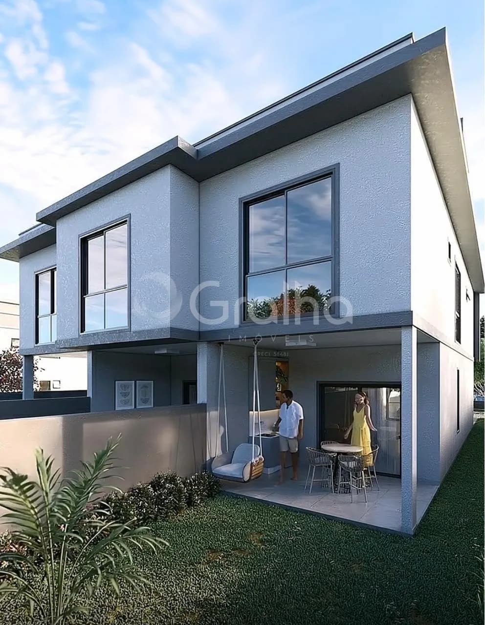Casa para venda com 3 dormitórios em Ribeirão da Ilha com 111 m² — foto 3