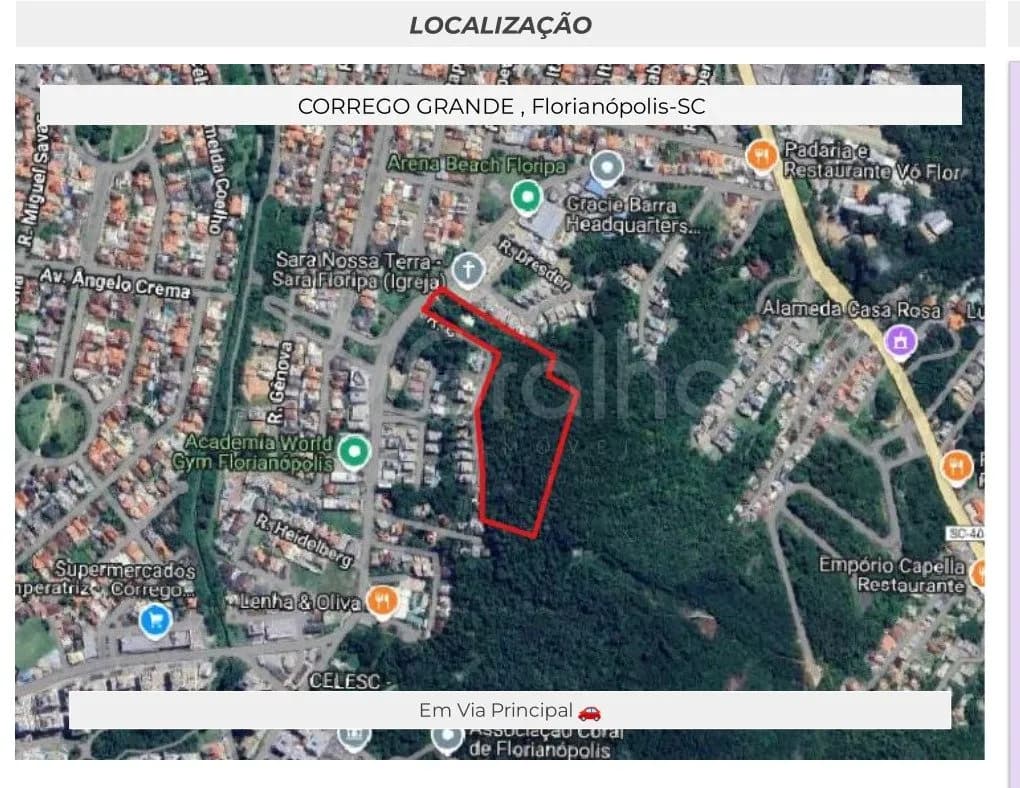 Terreno para venda em Côrrego Grande com 28060 m² — foto 2