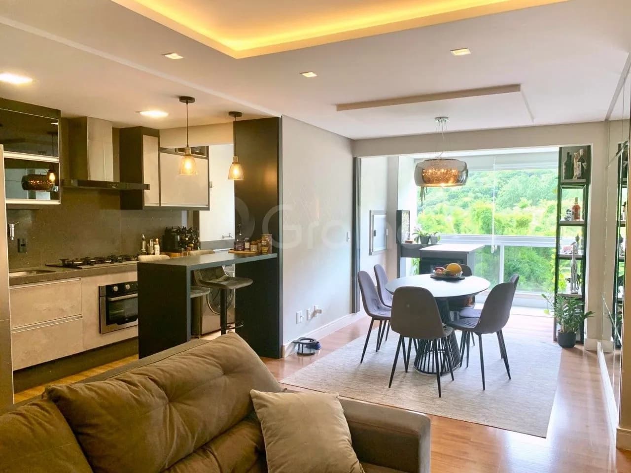 Apartamento para venda com 3 dormitórios em Saco Grande com 94 m² — foto principal