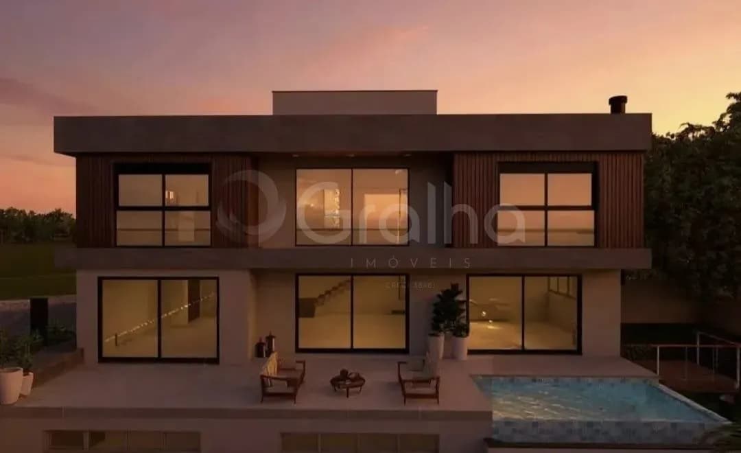 Casa de condomínio para venda com 3 dormitórios em Cacupé com 382 m² — foto 4