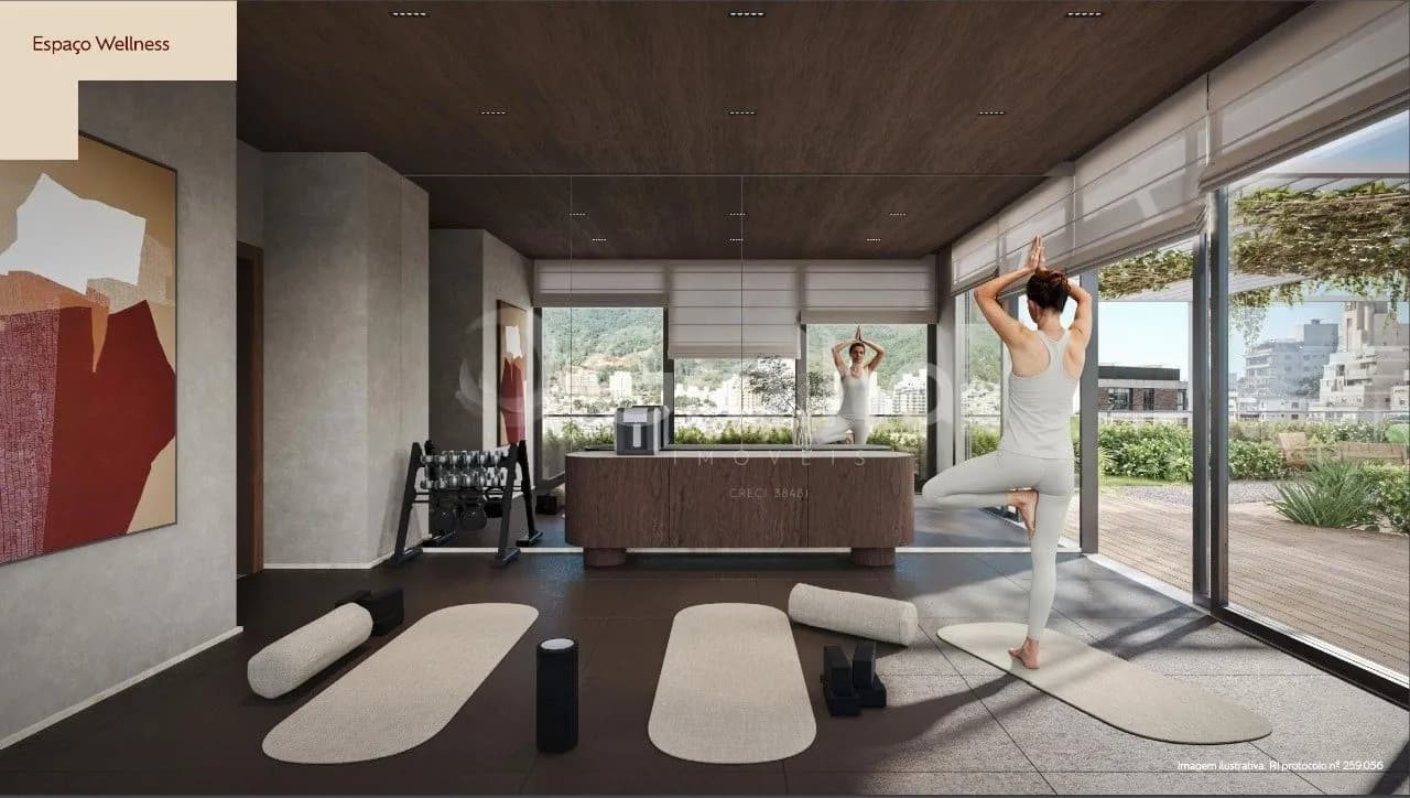 Apartamento para venda com 1 dormitório, em Pedra Branca com 40 m² — foto 5