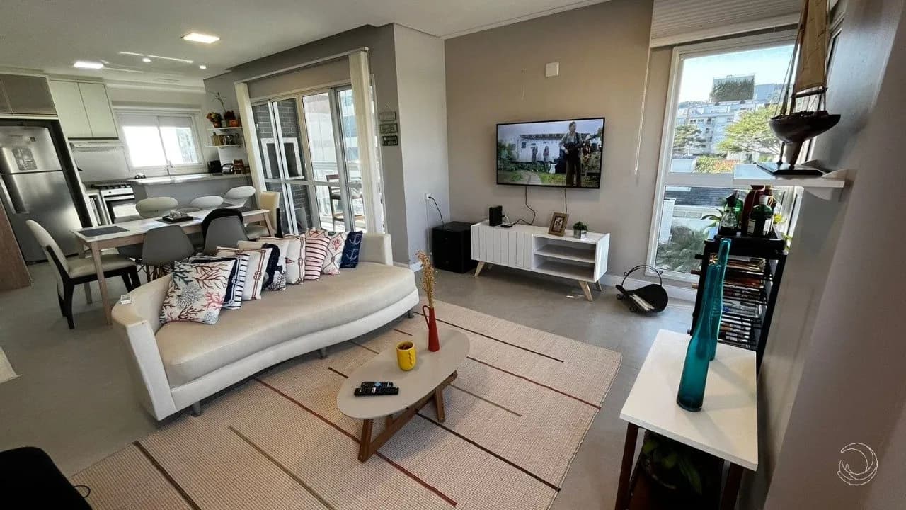 Apartamento para venda com 2 dormitórios em Jurerê com 94 m² — foto 2