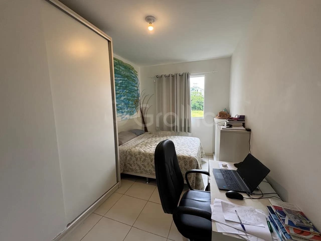 Apartamento para venda com 1 dormitório, em Pedra Branca com 51 m² — foto 4