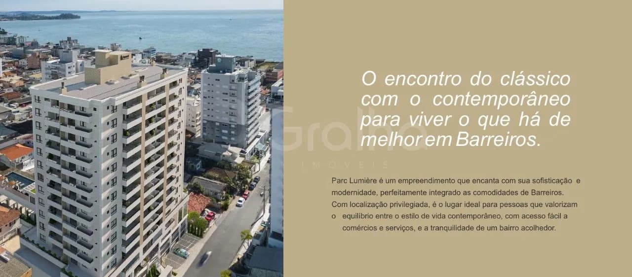Apartamento para venda com 3 dormitórios em Barreiros com 136 m² — foto principal