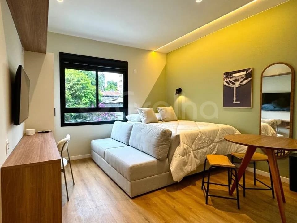 Estúdio para venda com 1 dormitório, em Centro com 19 m² — foto principal