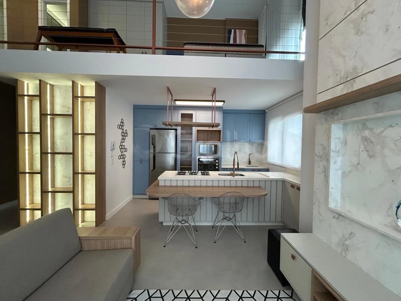 Apartamento duplex para venda com 1 dormitório, em Carvoeira com 60 m² — foto 5