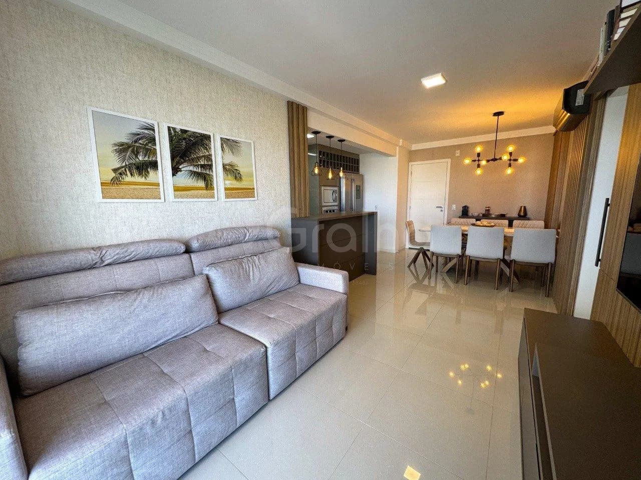 Apartamento para venda com 2 dormitórios em Barreiros com 72 m² — foto 3