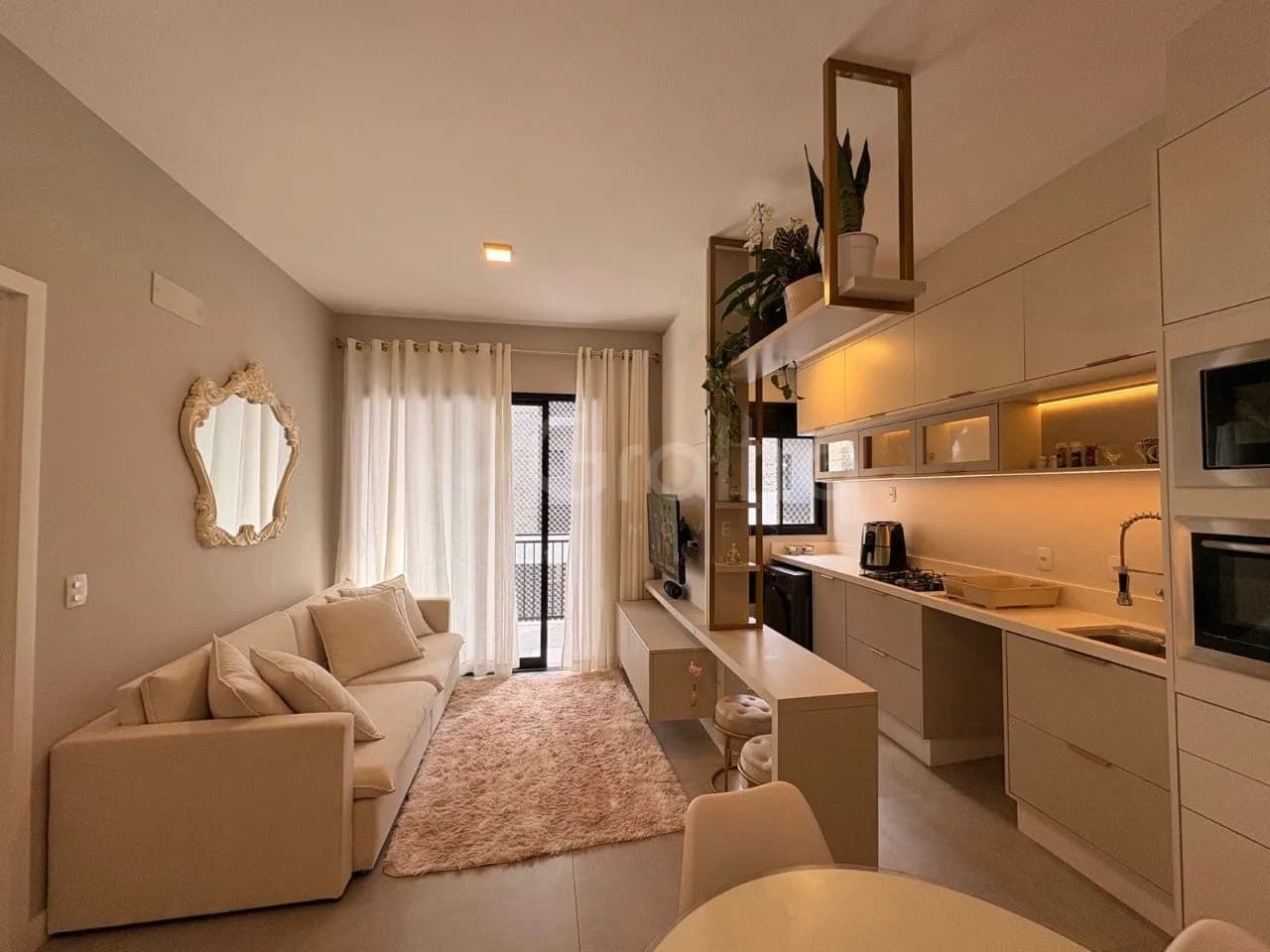 Apartamento para venda com 1 dormitório, em Cachoeira Do Bom Jesus com 56 m² — foto 3