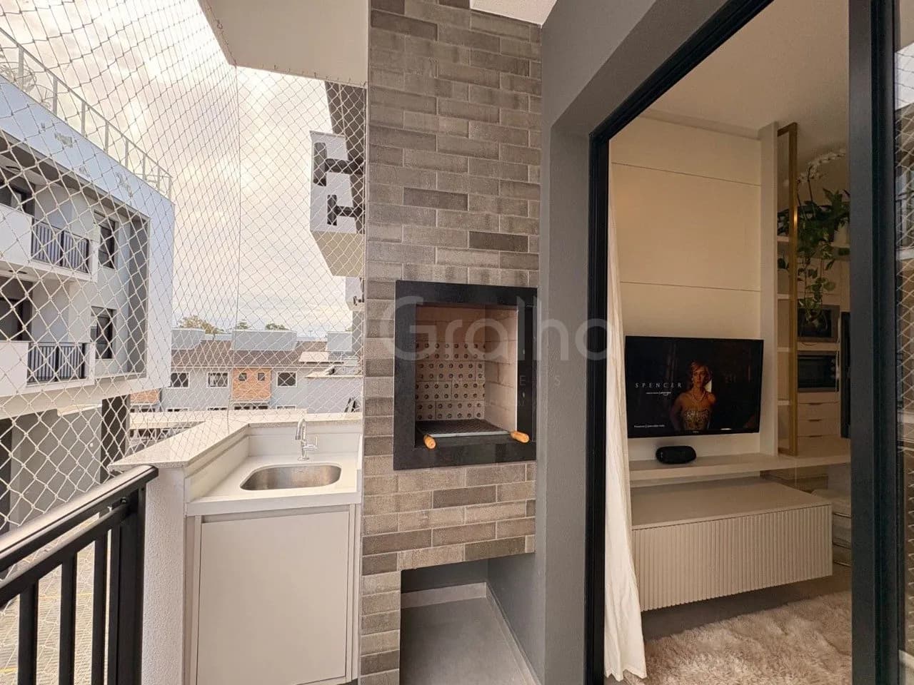 Apartamento para venda com 1 dormitório, em Cachoeira Do Bom Jesus com 56 m² — foto 4