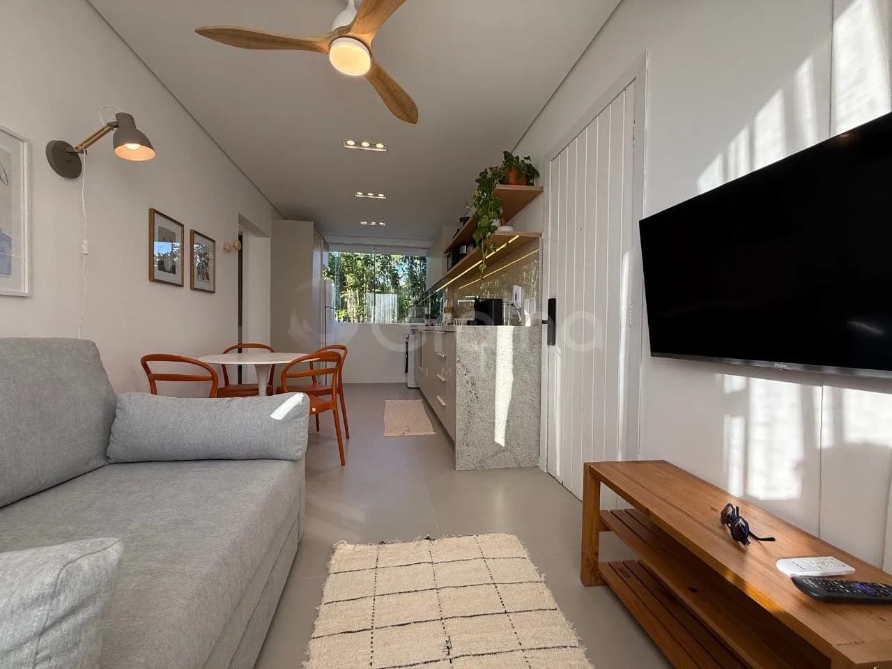 Apartamento para venda com 1 dormitório, em Jurerê com 46 m² — foto 4