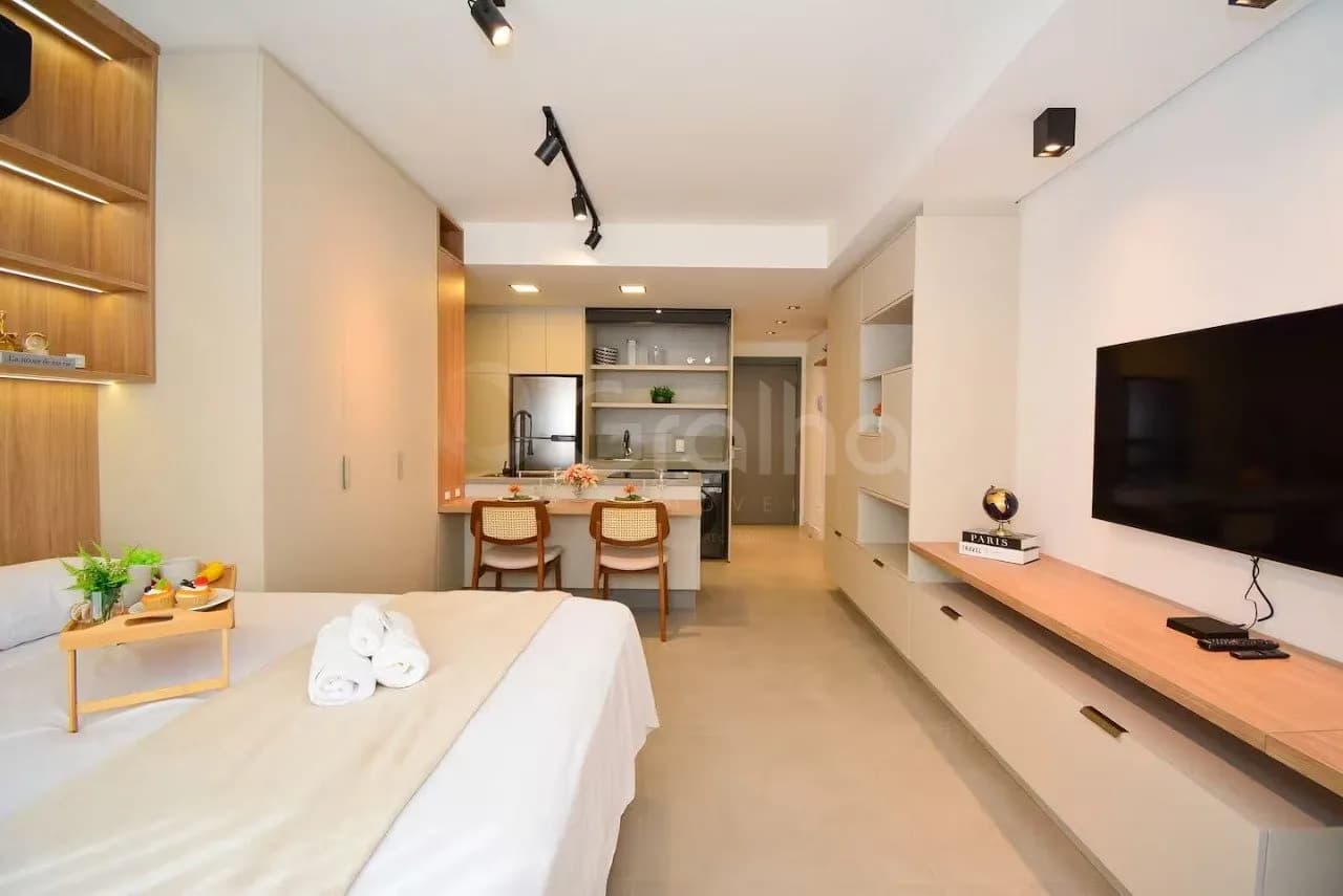 Estúdio para venda com 1 dormitório, em Trindade com 34 m² — foto 2